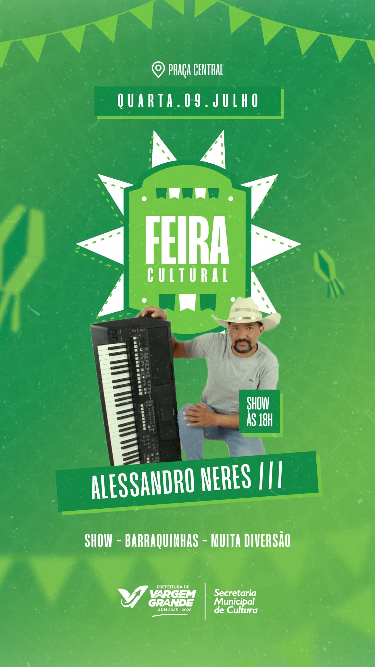 FEIRA CULTURAL - SHOW, BARRAQUINHAS E MUITA DIVERSÃO